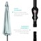 Best Choice Products 10ft Outdoor Steel Market Patio Umbrella w/ Crank, Tilt Push Button, 6 Ribs